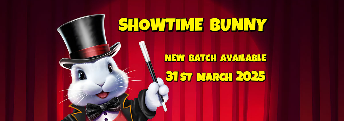 Showtime Bunny Back In Stock